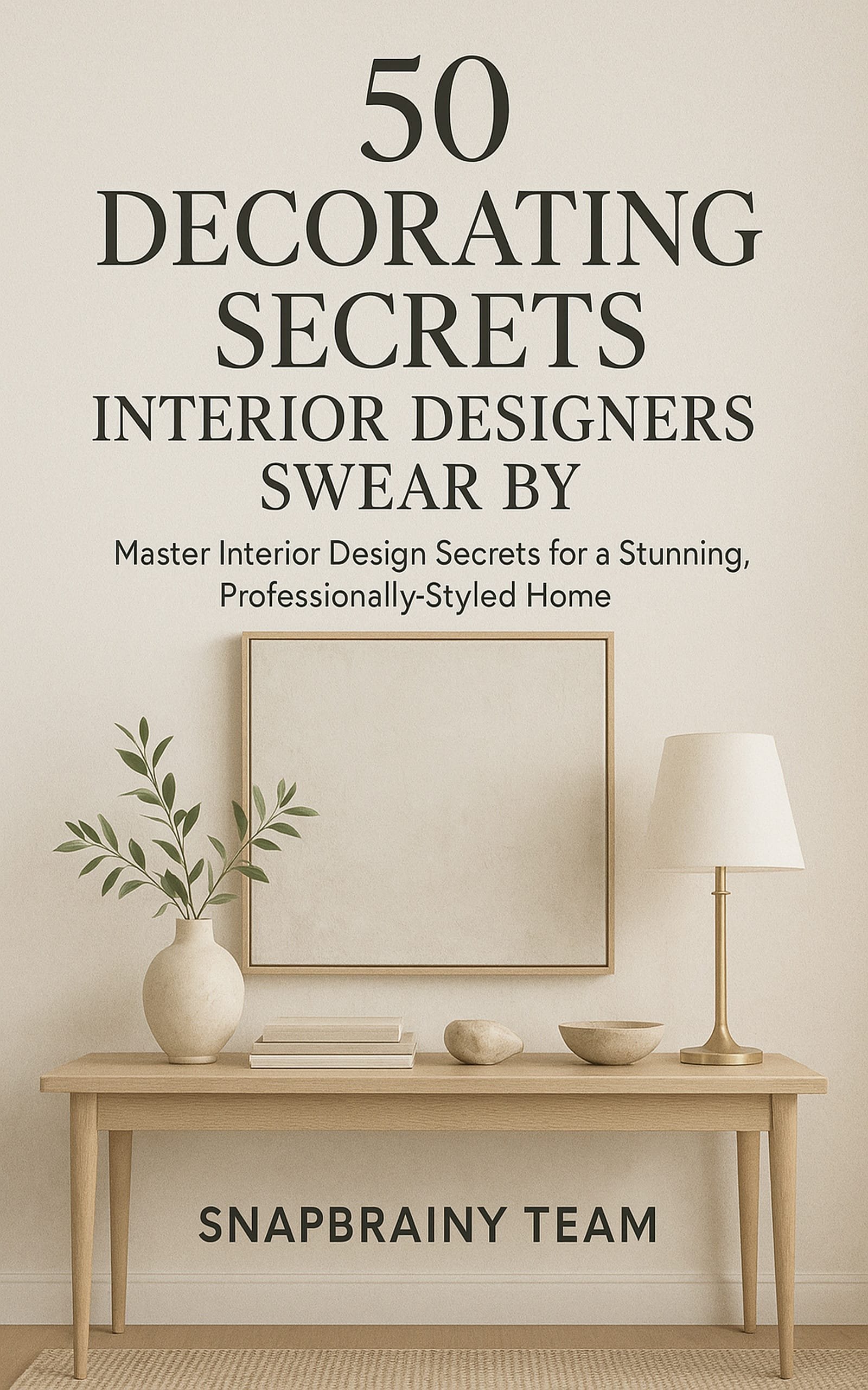 50 Decorating Secrets Interior Designers Swear By: Master Stunning, Professionally-Styled Home Design