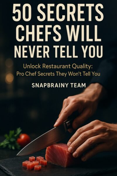 50 Secrets Chefs Will Never Tell You